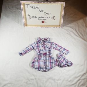 Roxy Girl 12-18 month Plaid Dress